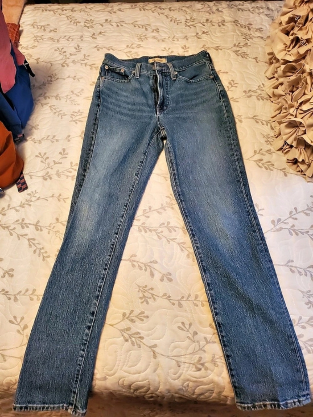 Madewell The Perfect Vintage Jean Straight Leg Jeans Waist 26 in Blue